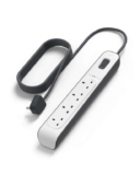Belkin 4 Way/4 Plug 2 m Surge Protection Extension Lead Strip, White – Prime Deal