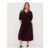 Belle Red Check Print Midi Dress