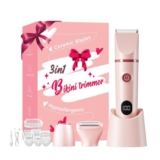 Belleskin 3-in-1 Lady Shaver IPX7 Waterproof Bikini Trimmer