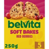 Belvita Soft Bakes Red Berries Breakfast Biscuits, 250g