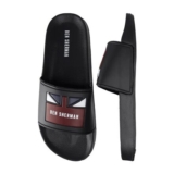 Ben Sherman Union Black Sliders