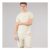 Bench Mens Ludar T-Shirt and Shorts Set Ecru