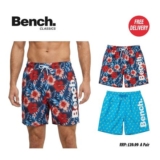 Bench Mens Swim Shorts Multicolour / Blue / Navy / Red