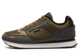 Bench Warner Retro Mens Trainers Khaki / Grey Combo UK sizes 7 -12 with code