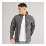 Berghaus Mens Anwick Full Zip Fleece Jacket Grey Pinstripe