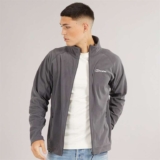 Berghaus Mens Anwick Full Zip Fleece Jacket Grey Pinstripe – S to XL