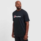 Berghaus Mens Classic Logo T-shirt in Black or Green £14.37 – Free C&C To Store