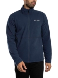 Berghaus Mens Prism Micro Interactive Polartec Fleece – Size XL in blue and black