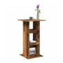 Berkfield Home Bar Table with Storage Old Wood