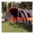 Berkfield Home Modern Family Tent Tunnel 8-Person Grey Waterproof