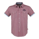 Berny Short-Sleeved Shirt Red by Lonsdale London