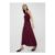 Berry Textured Jersey Co Ord Skirt