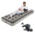 Bestway Premium Camping Single Airbed with Handheld Electric Pump, Single Flocked Inflatable Bed