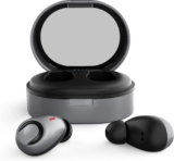 Betron GXZ10 True Wireless Earphones, In-Ear Bluetooth Earbuds with Mic, IPX5 Waterproof, 30 Hour Playtime for Sports and Running – Black