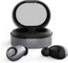 Betron GXZ10 True Wireless Earphones, In-Ear Bluetooth Earbuds with Mic, IPX5 Waterproof, 30 Hour Playtime for Sports and Running – Black