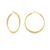 Bewenda Sterling Silver Hoop Earrings for Women 50mm Hypoallergenic