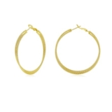 Bewenda Sterling Silver Large Hoop Earrings 60mm, Hypoallergenic