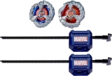 Beyblade X and Marvel Collab, Captain America 4-70GB vs Red Hulk 1-80R