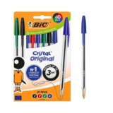 Bic Pen Sets Sale – E.g. BIC Cristal Assorted Ballpoint Pens 10 Pack – Clubcard Price