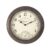 Bickerton Wall Clock & Thermometer, 12-Inch Indoor/Outdoor