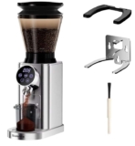 BioloMix Electric Conical Burr Coffee Grinder with Removable Holder and 48 Grind Settings (with code) – Sold by BioloMix Local Store