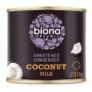Biona Organic Sweetened Condensed Coconut Milk, 210 G, 8-Pack