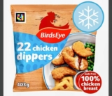 Birds Eye 22 Crispy Chicken Dippers 403g -Clubcard Price