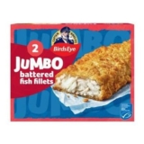 Birds Eye Battered Fish Fillets X2, 400g