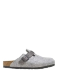 Birkenstock Boston Felt Clogs, Light Grey, Size 7-9