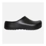 Birkenstock Super Birki PU Fur Lined Clogs Black