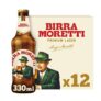 Birra Moretti Lager Beer Bottles 12x330ml NECTAR PRICE