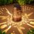 Birthday Gifts for Women Unique, Garden Ornaments Outdoor Hummingbird Solar Lantern, Garden Lights Presents for Mum, Hanging Garden Lights for Patio Lawn Yard Decor