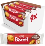 Biscoff – Sandwich Biscuits With Milk Chocolate Cream Filling – 15 Sandwich cookies per pack – Ingredients from natural origin – No colours – 9x150g – 1,35kg