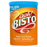Bisto Flavoursome & Delicious Reduced Salt Chicken Gravy Granules, 190g Drum (Pack of 1)£2.12 With S&S
