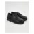 Black Chunky Brogue School Shoes