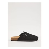Black Closed Toe Mule