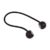 Black Diamante Magnetic Curtain Tie Back 23.5cm