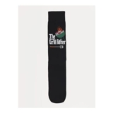 Black Grill Father Ankle Socks
