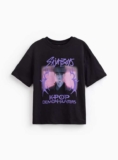 Black KPop Demon Hunters T-Shirt – 7 Years & 9 – 13 Years