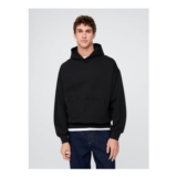 Black Oversized Heavyweight Hoodie