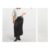 Black Satin Maxi Skirt
