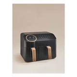 Black Scandi Dual Drawer Air Fryer 9.5L