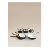 Black Simplicity 7 Piece Pan Set