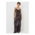 Black Stripe Strappy Jumpsuit – 18