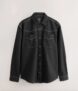 Black Twin Pocket Western Style Long Sleeve Shirt – Free C&C