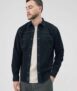 Black Twin Pocket Western Style Long Sleeve Shirt ( S-4XL ) Free C&C