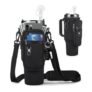 Black Water Bottle Carrier for Stanley Cup 40oz