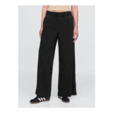 Black mid Rise UltraSoft Pull on Easy Baggy Jeans