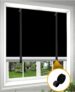 Blackout Blinds, Portable Blackout Blind with Suction Cups 240x145cm, Blackout Blinds Stick on Windows, No Drilling
