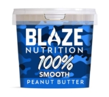 Blaze Nutrition Smooth Peanut Butter 1kg, 30% Protein, 100% Roasted Peanuts – £5.09 S&S